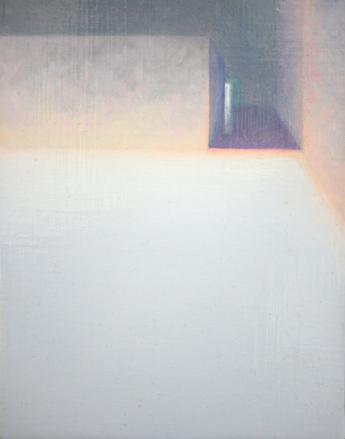 交感系列 45，李英維，18 x 14 cm，布本油畫，2016