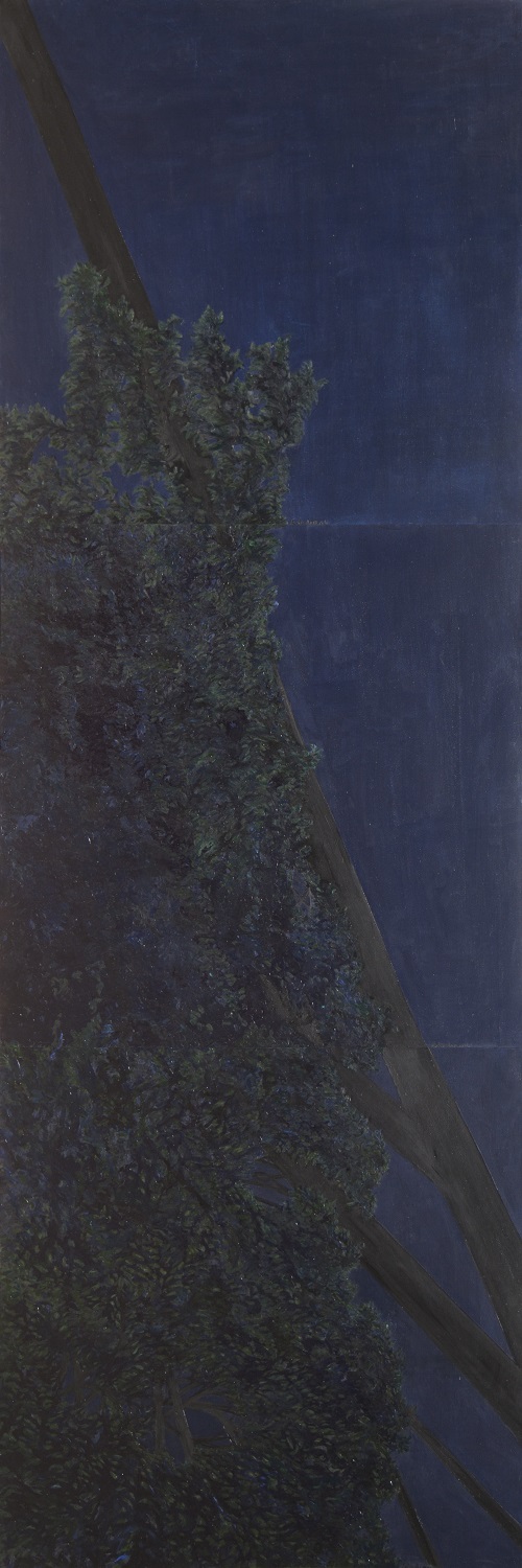 捨棄#15,索菲婭‧愛蕾絲,304.8 x 101.6 cm,布本油畫,2013
