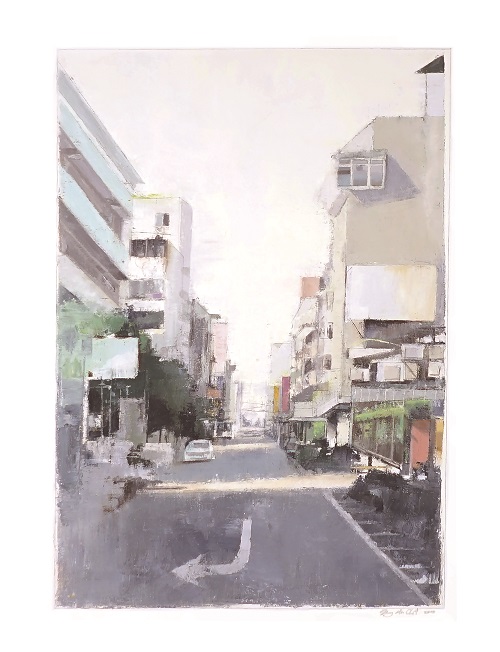 仁愛無小，王曉捷，60 x 45cm，布面油畫，2015