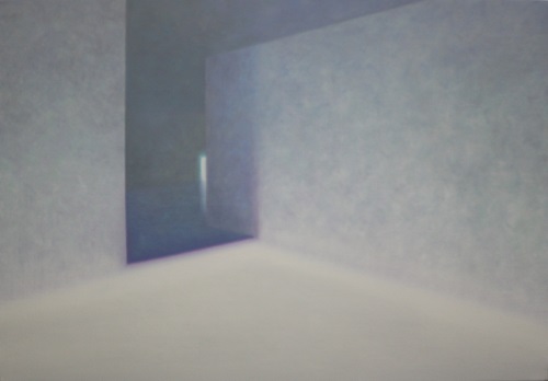 交感系列 66，李英維，布本油畫，35 x 50 cm，2016