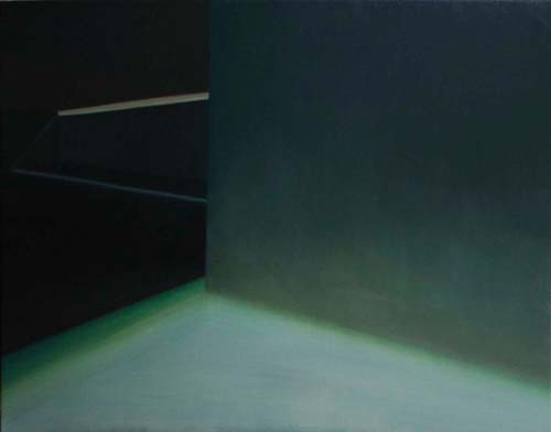 迴聲系列  李英維  70x90cm   畫布油畫  2011