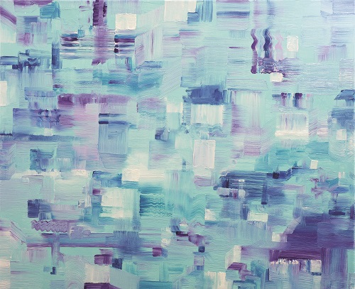 Timing°13，吳凱婷，布本油畫 ，50 x 60 cm，2015