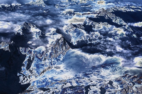 色山，官宏滔，100 x 150 cm，數碼攝影，2017-至今持續創作中